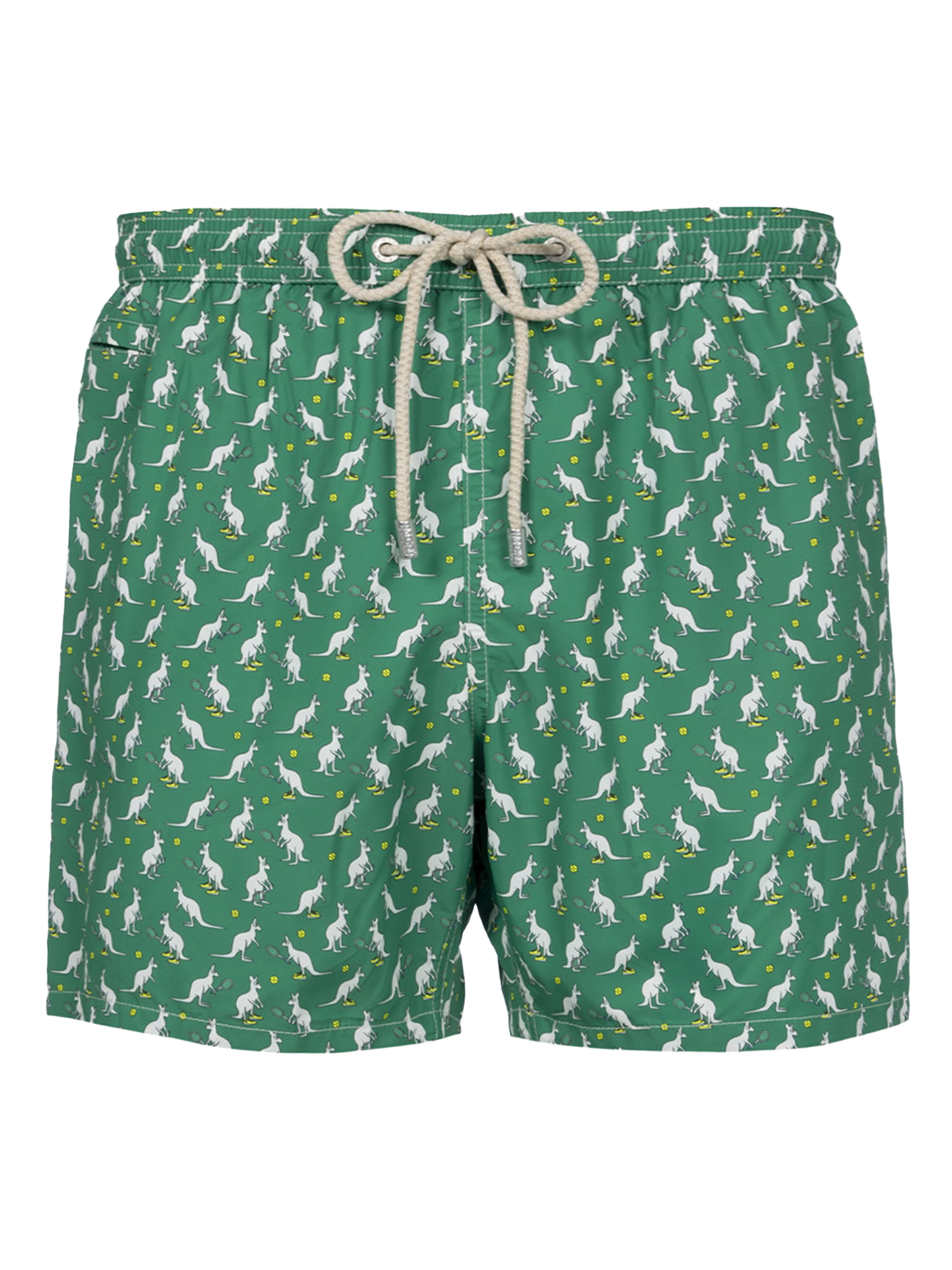 Man lightweight fabric swim-shorts Lighting Micro Fantasy with Australian Brand logo print | AUSTRALIAN BRAND SPECIAL EDITION