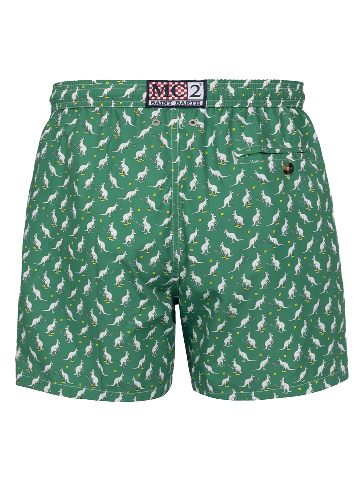 Man lightweight fabric swim-shorts Lighting Micro Fantasy with Australian Brand logo print | AUSTRALIAN BRAND SPECIAL EDITION