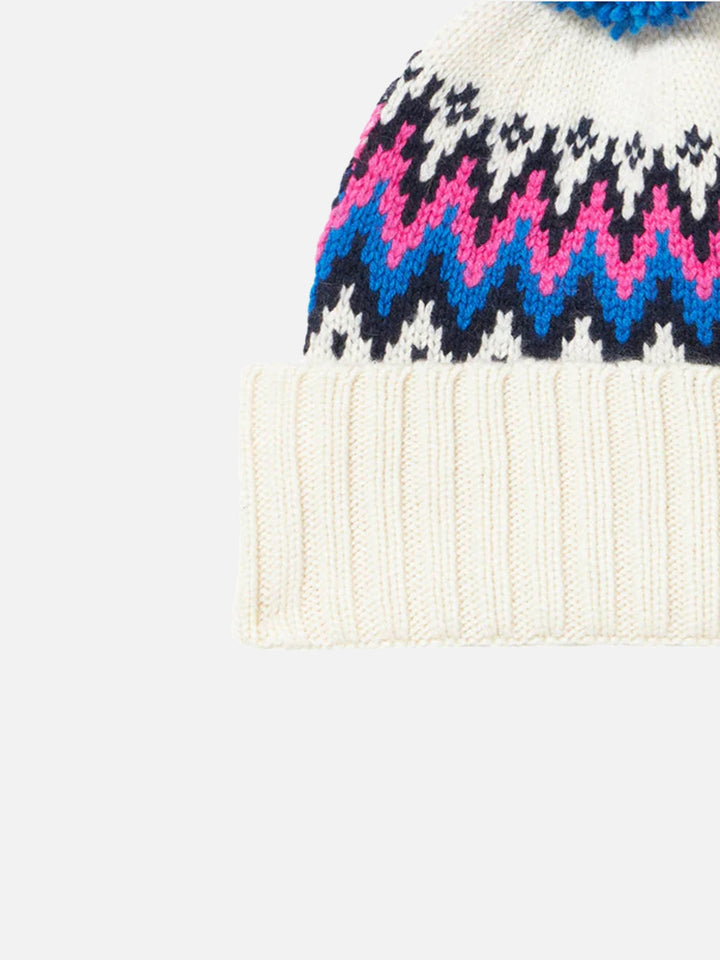 Girl beanie with pompon - MC2 Saint Barth