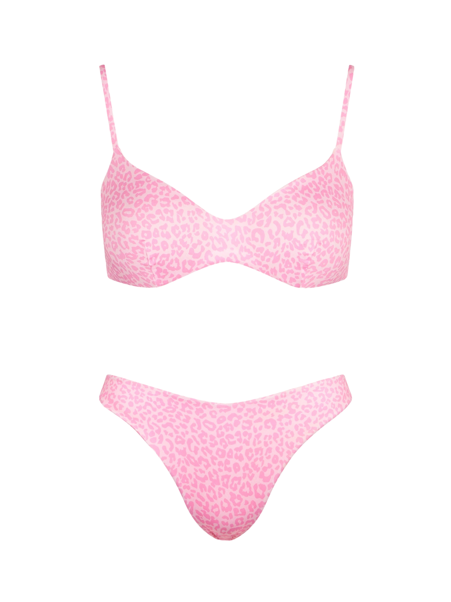 Animalier print bralette bikini - MC2 Saint Barth