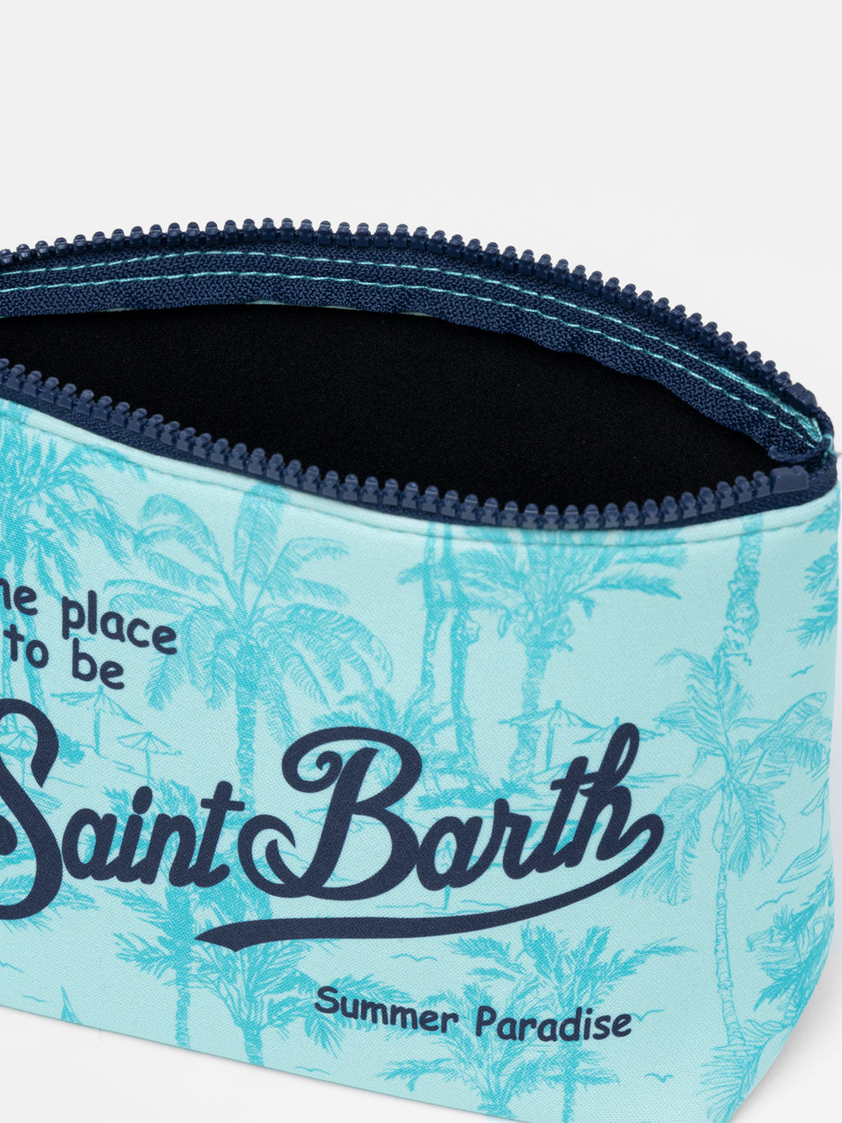 Toile de Jouy scuba pochette Aline