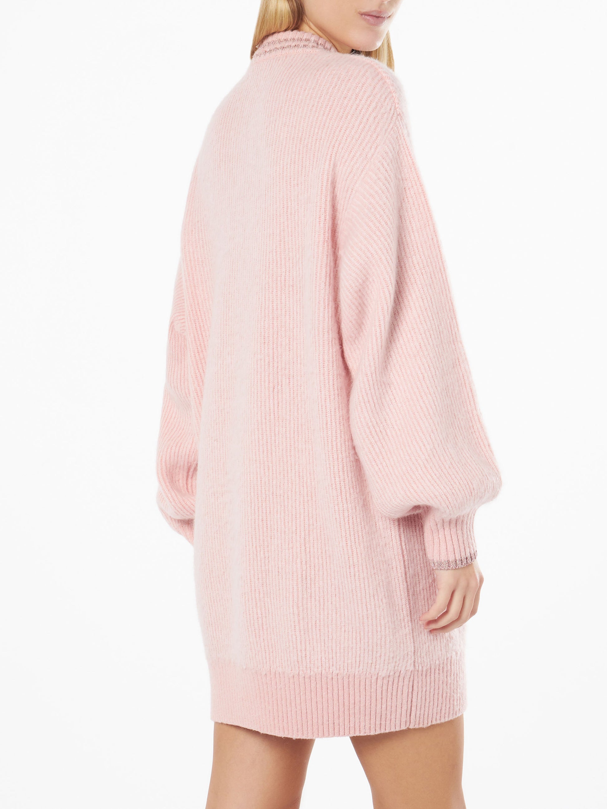 Brushed knit dress with Belle Rebelle embroidery - MC2 Saint Barth