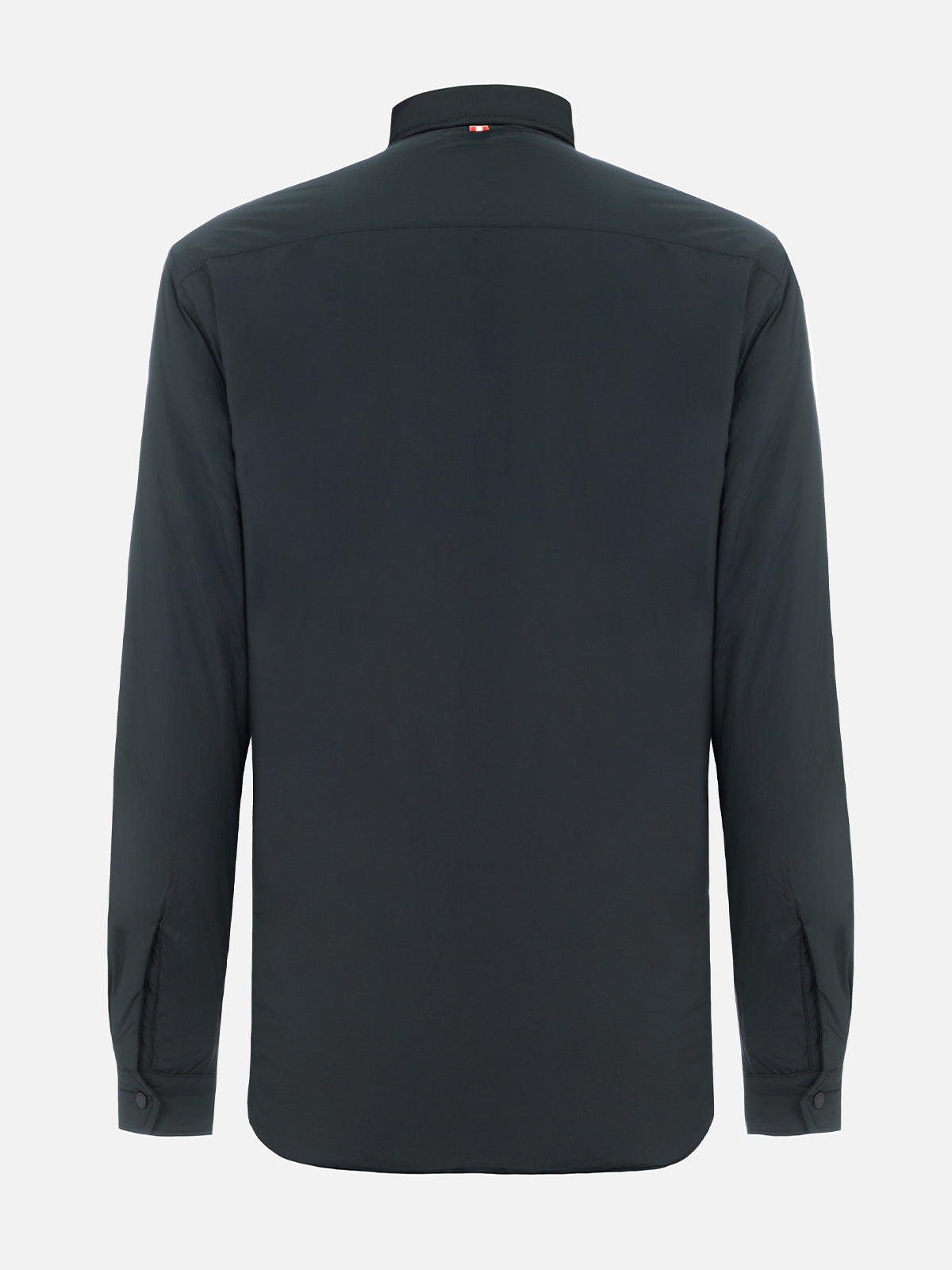 Man British green overshirt Chalet with St. Barth embroidery - MC2 Saint Barth