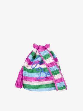 Handmade crochet bucket bag - MC2 Saint Barth