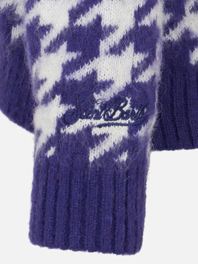 Girl crop cardigan with jewel buttons - MC2 Saint Barth