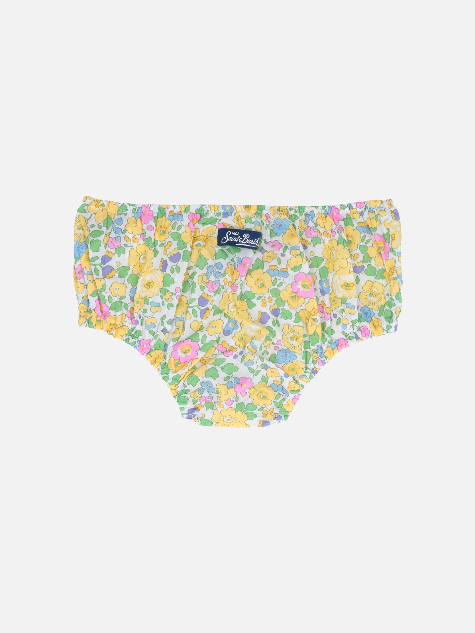Infant bloomers Pimmy with Betsy print | MADE WITH LIBERTY FABRIC - MC2 Saint Barth