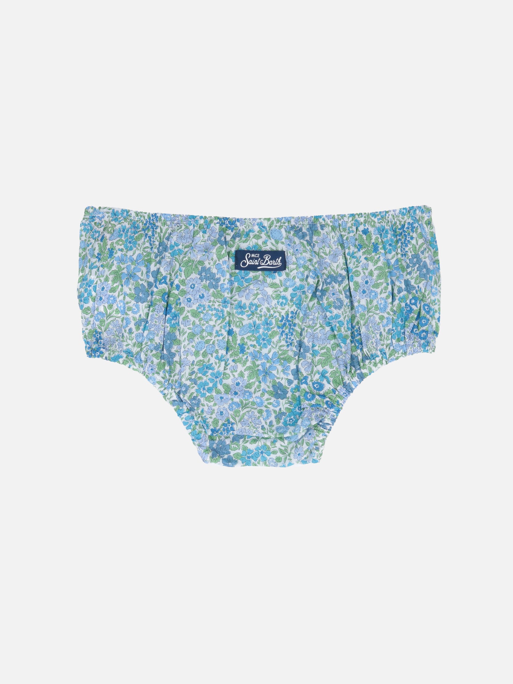 Infant bloomers Pimmy with Joanna Luise print | MADE WITH LIBERTY FABRIC - MC2 Saint Barth