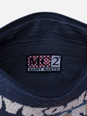 Mykonos pattern Pearl Pouch