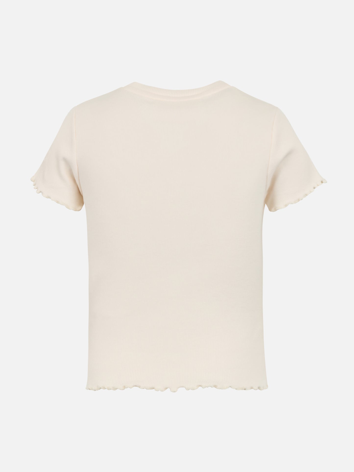 Geripptes T-Shirt für Mädchen Serena Jr mit Baby Star-Stickerei