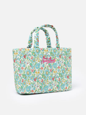 Betsy quilted Soft Tote Mid bag | MADE WITH LIBERTY FABRIC - MC2 Saint Barth