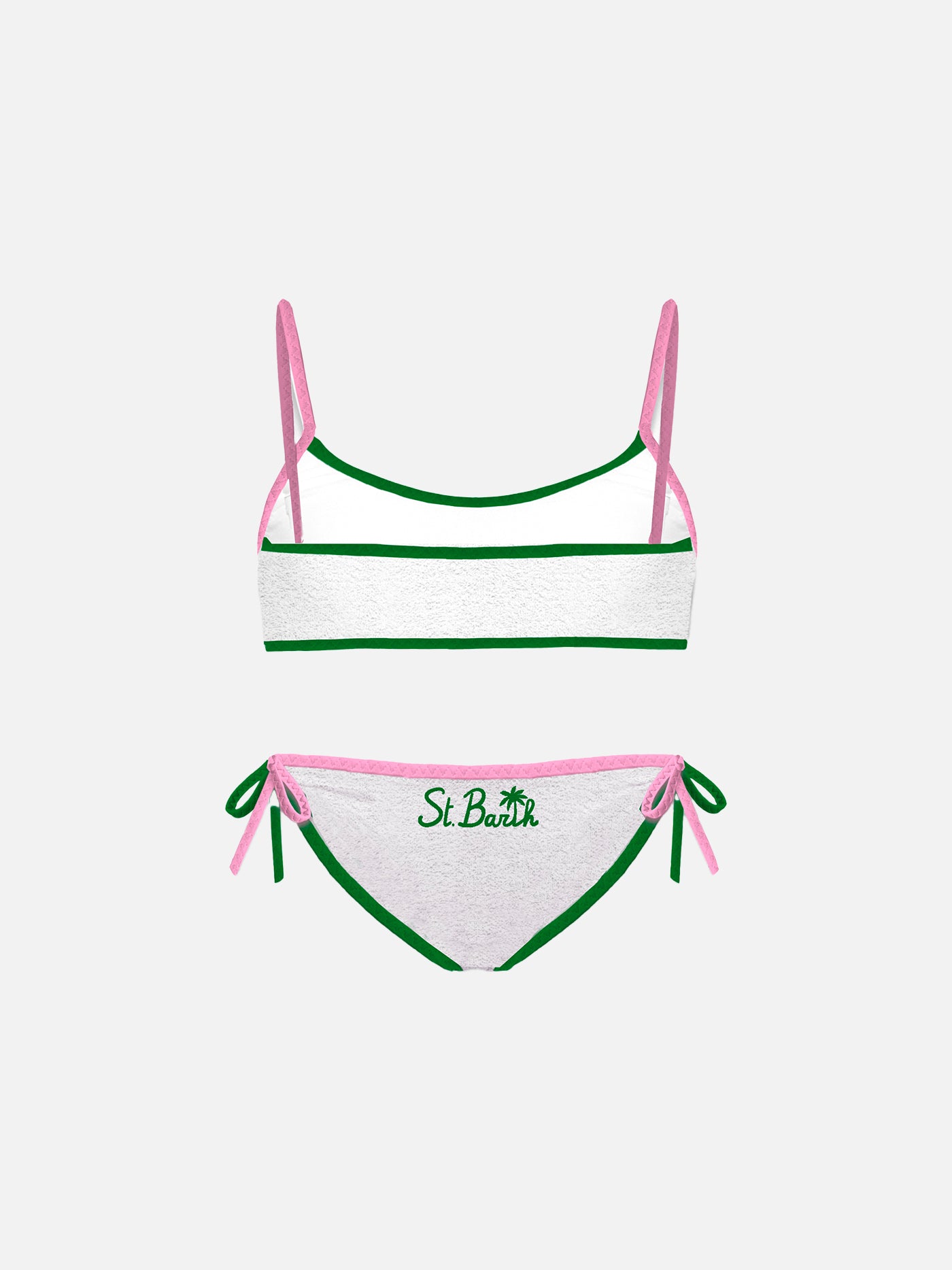 Girl terry bralette bikini - MC2 Saint Barth