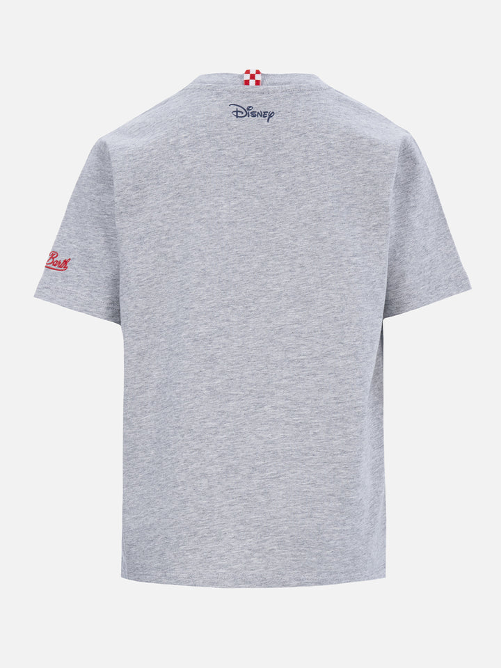 Boy cotton t-shirt with Mickey Mouse print and embroidery | DISNEY SPECIAL EDITION - MC2 Saint Barth
