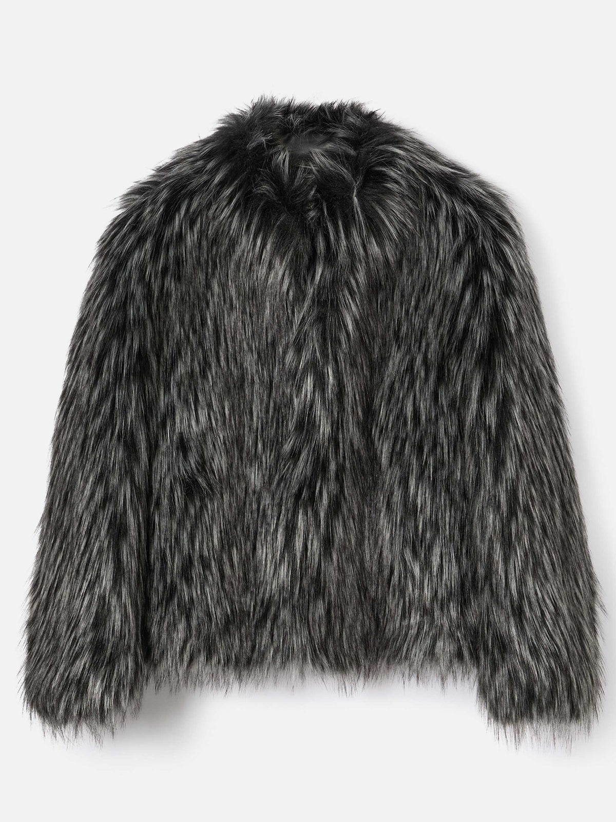 Veste en fausse fourrure Artika effet renard argenté