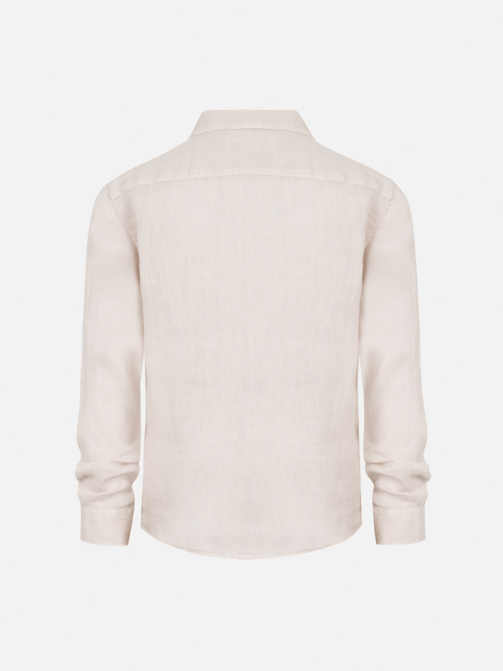 Agnes off-white linen shirt - MC2 Saint Barth