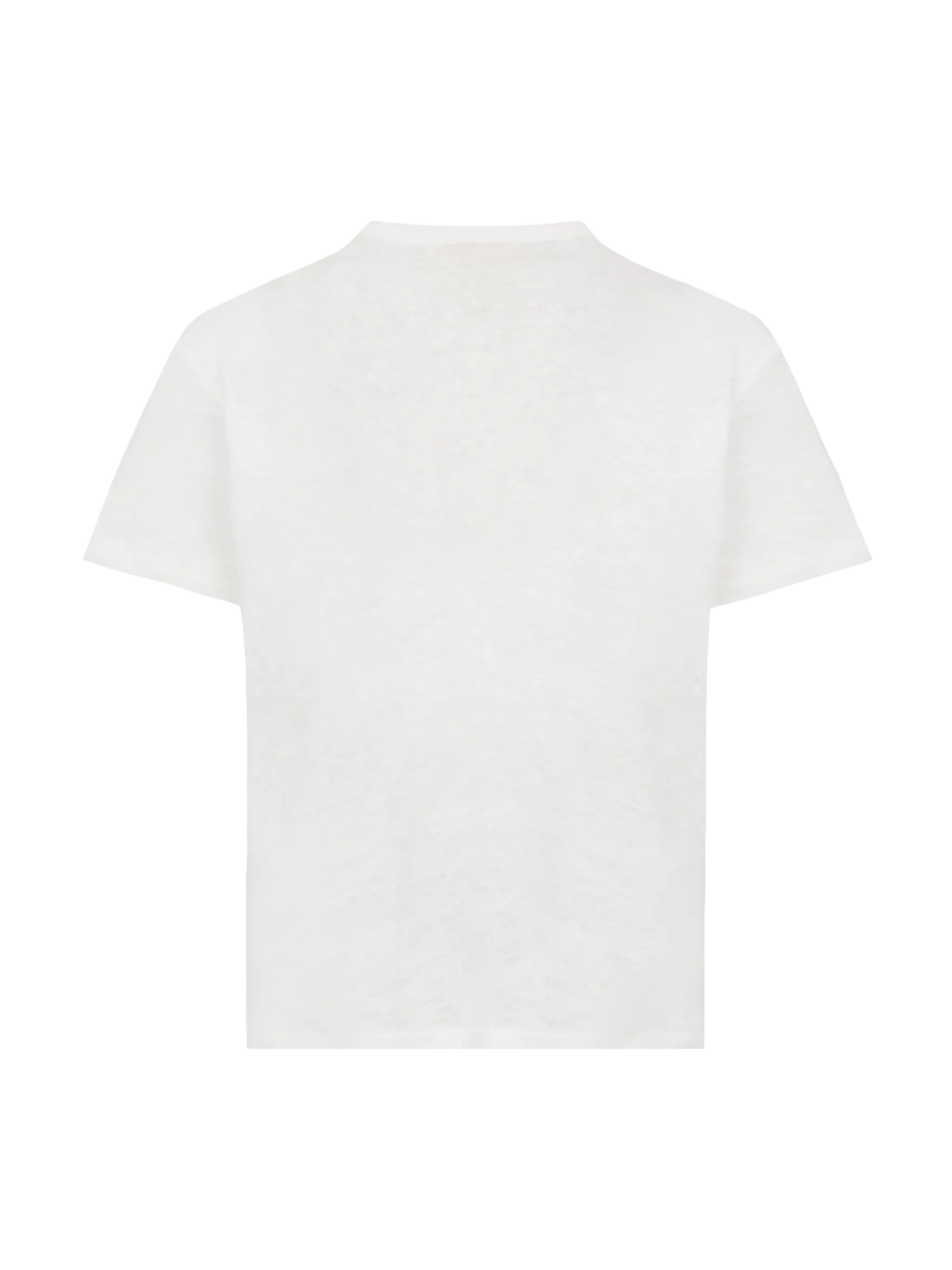 Alex Kid – Weißes Leinenjersey-T-Shirt