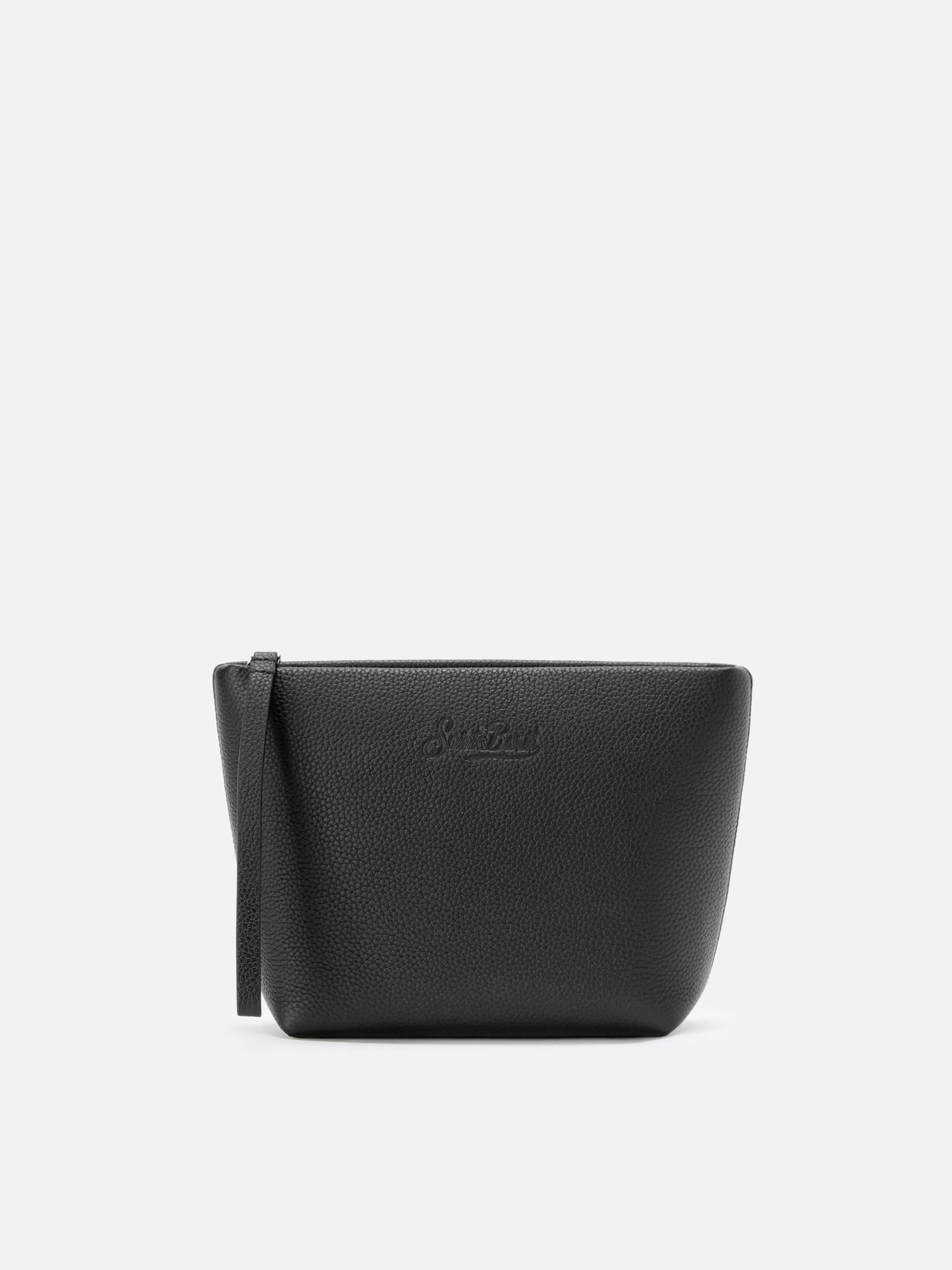 Aline Pouch in black leather