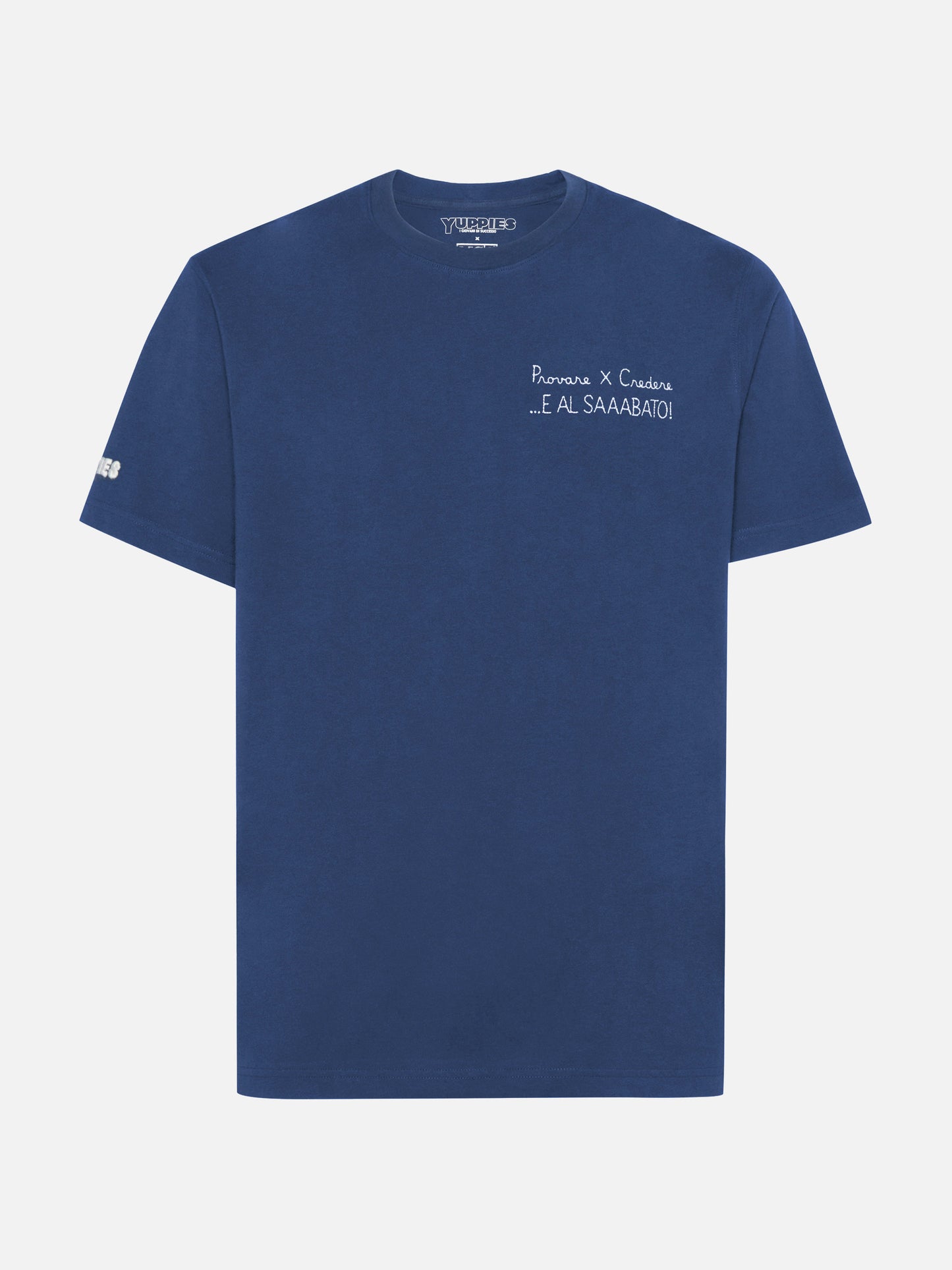 Camiseta de algodón de invierno Arnott con bordado Provare per credere | YUPPIES SPECIAL EDITION