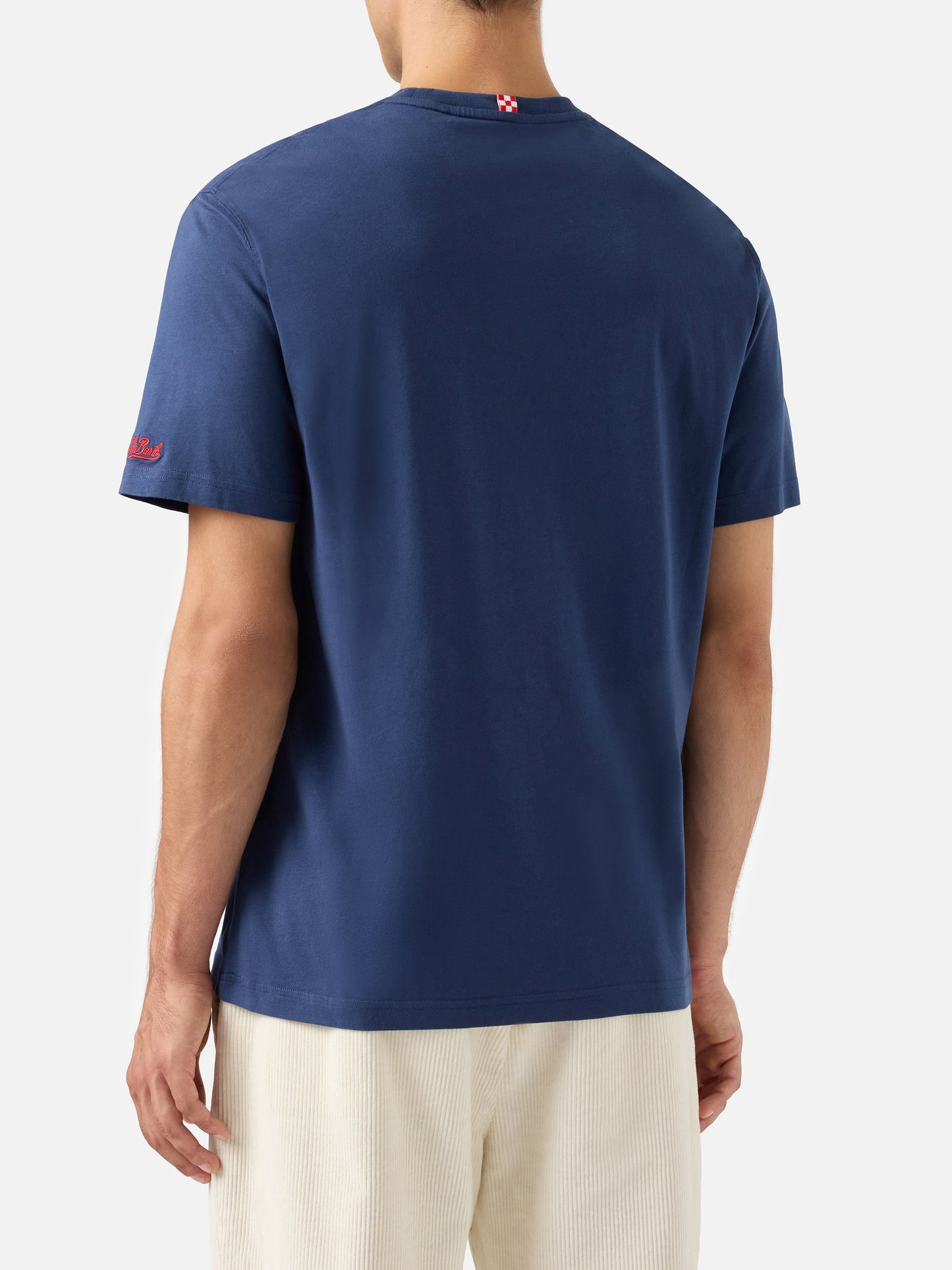 T-shirt Arnott Warm in cotone invernale con stampa flock locandina film | VACANZE DI NATALE SPECIAL EDITION