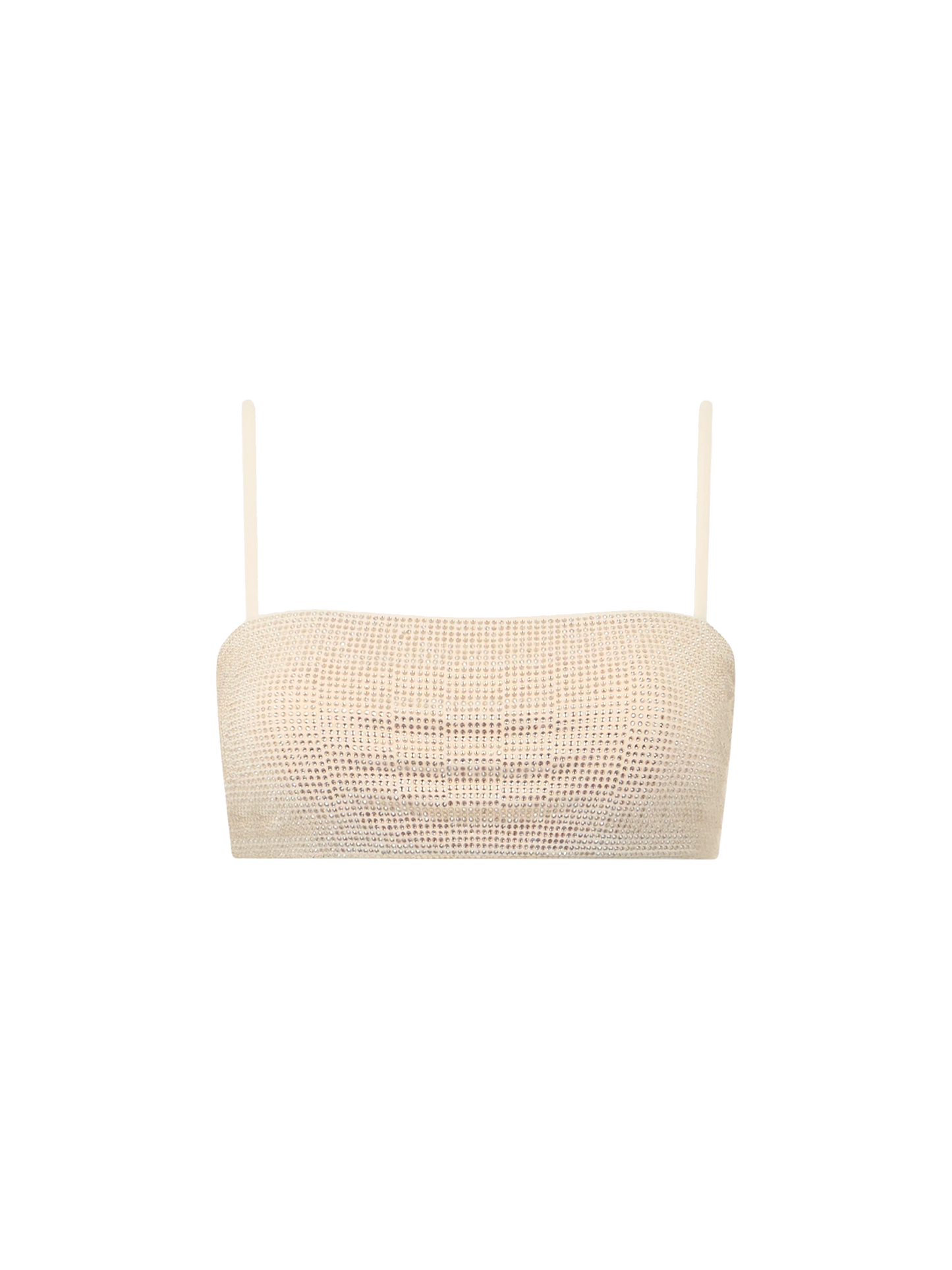 Damen Bandeau-Top-Badeanzug Athena mit Strasssteinen