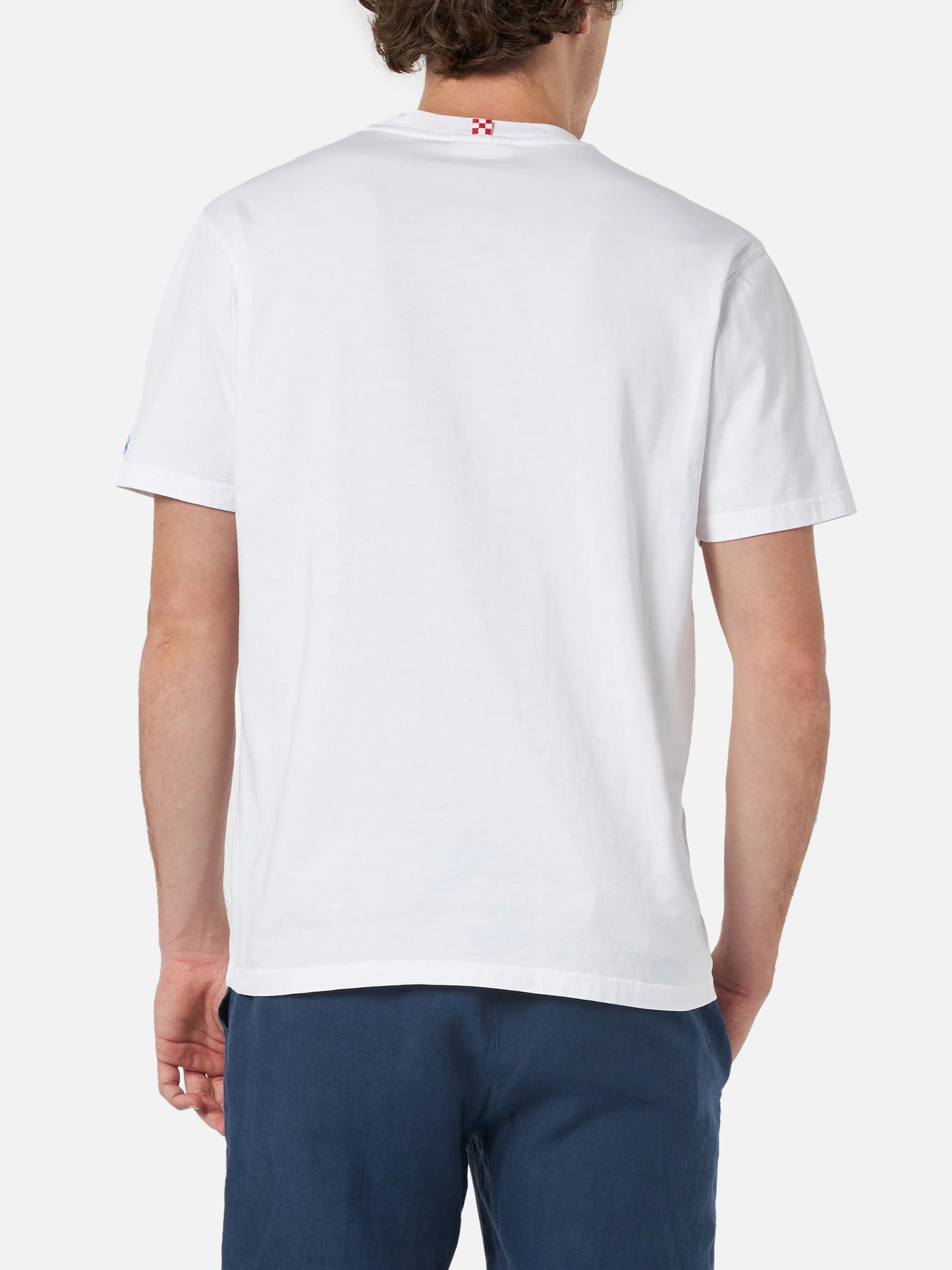 Baumwoll-T-Shirt Austin für Herren mit Stickerei und Portofino Gin-Aufdruck | PORTOFINO GIN SPECIAL EDITION