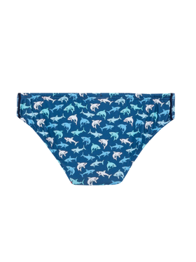 Boy swim briefs Billy with shark print - MC2 Saint Barth