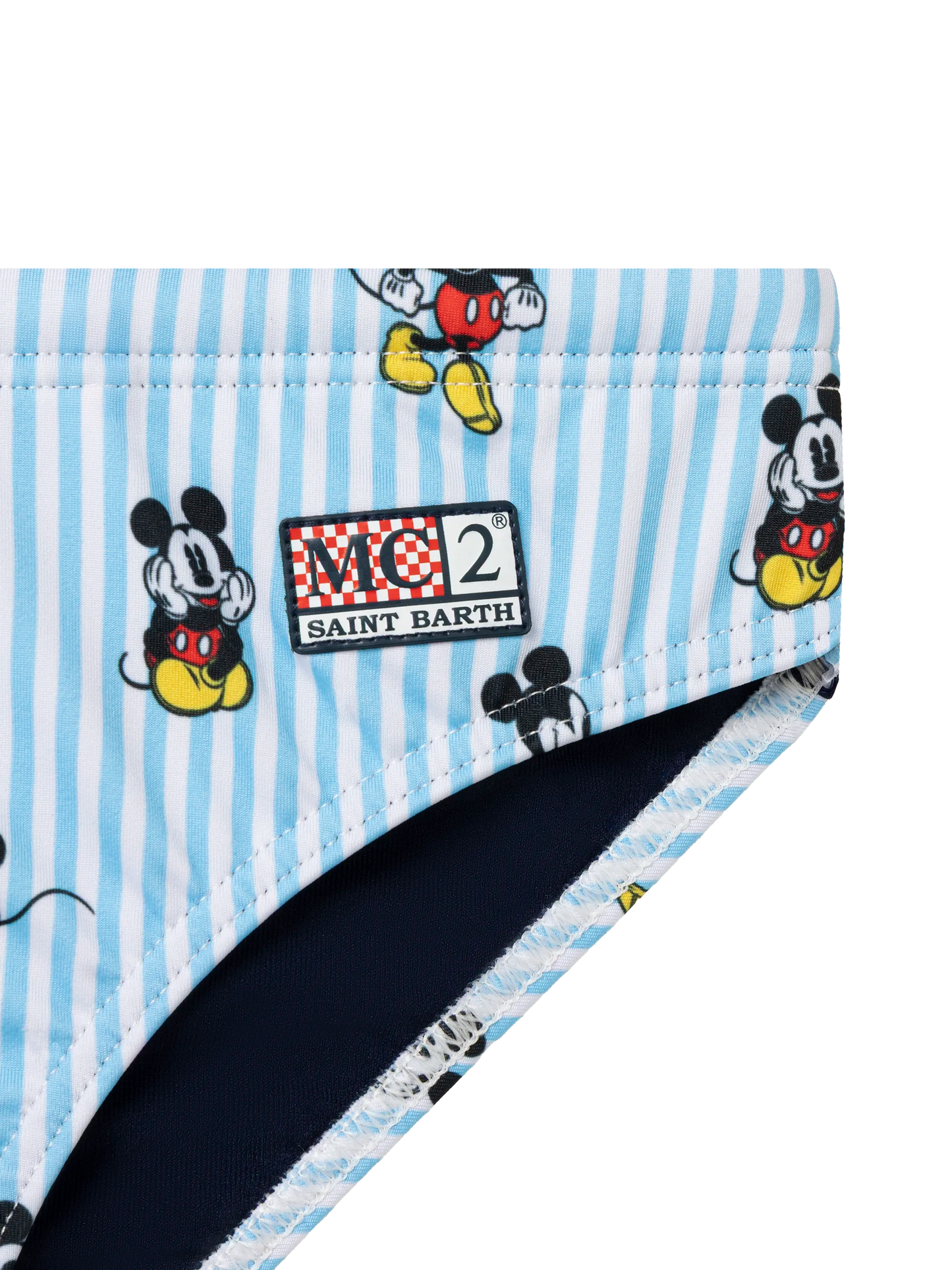 Boy swim briefs Billy with Mickey Mouse print | DISNEY® SPECIAL EDITION - MC2 Saint Barth
