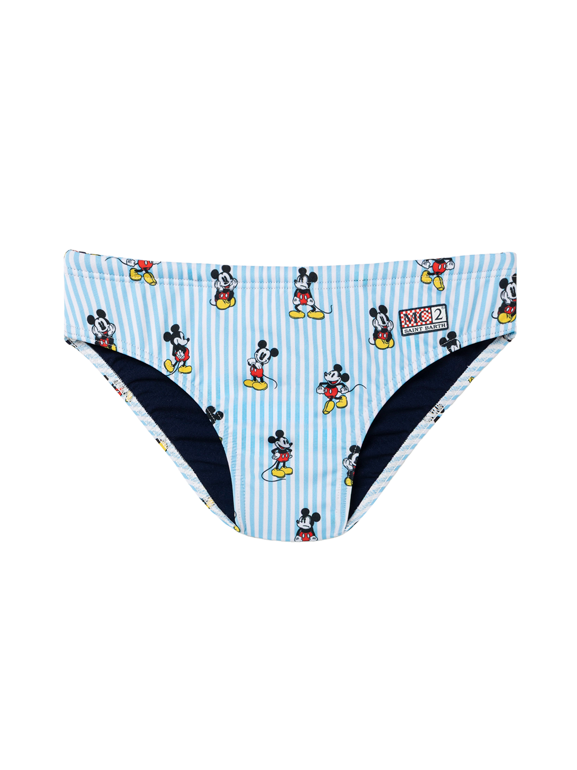 Boy swim briefs Billy with Mickey Mouse print | DISNEY® SPECIAL EDITION - MC2 Saint Barth