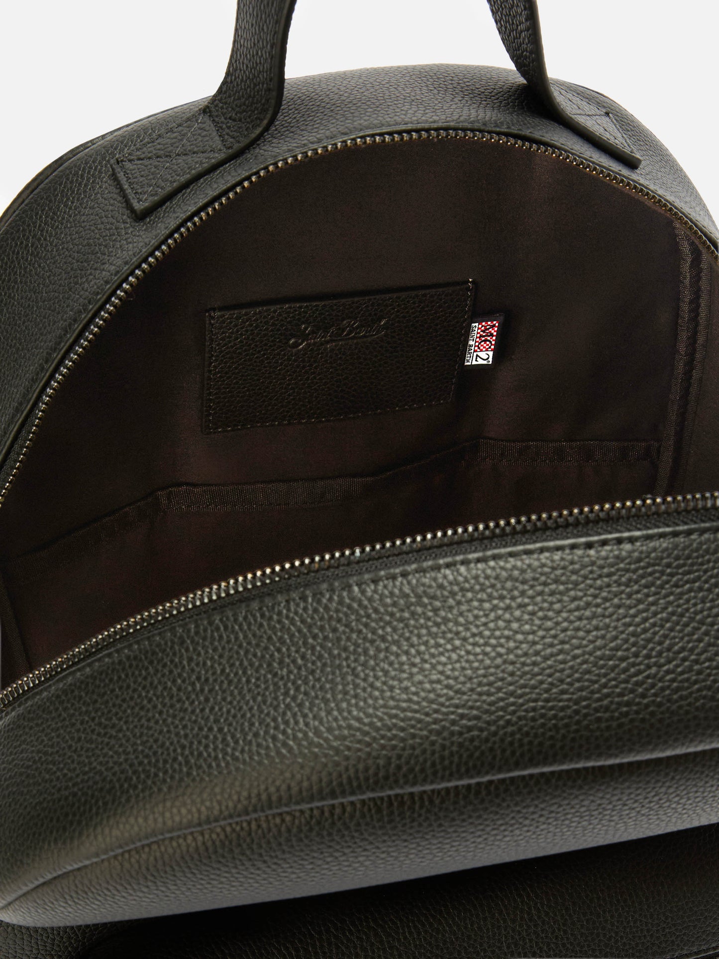 Zaino Backpack in pelle nera