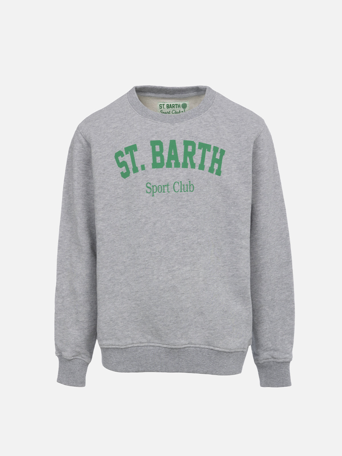 Boy sweatshirt Bobby with St. Barth sport club print - MC2 Saint Barth