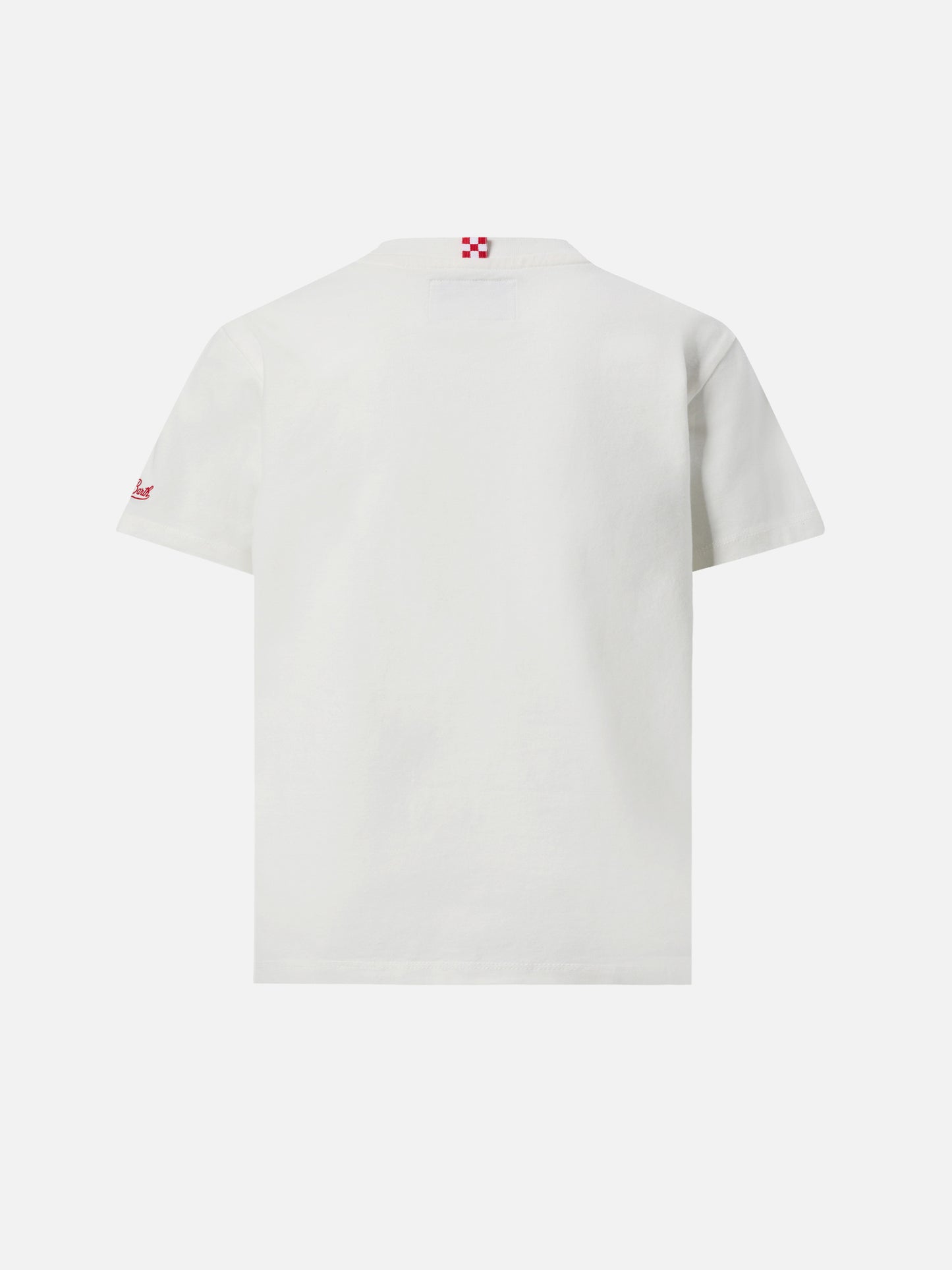 T-shirt in cotone pesante Cameron con stampa dinosauro skater