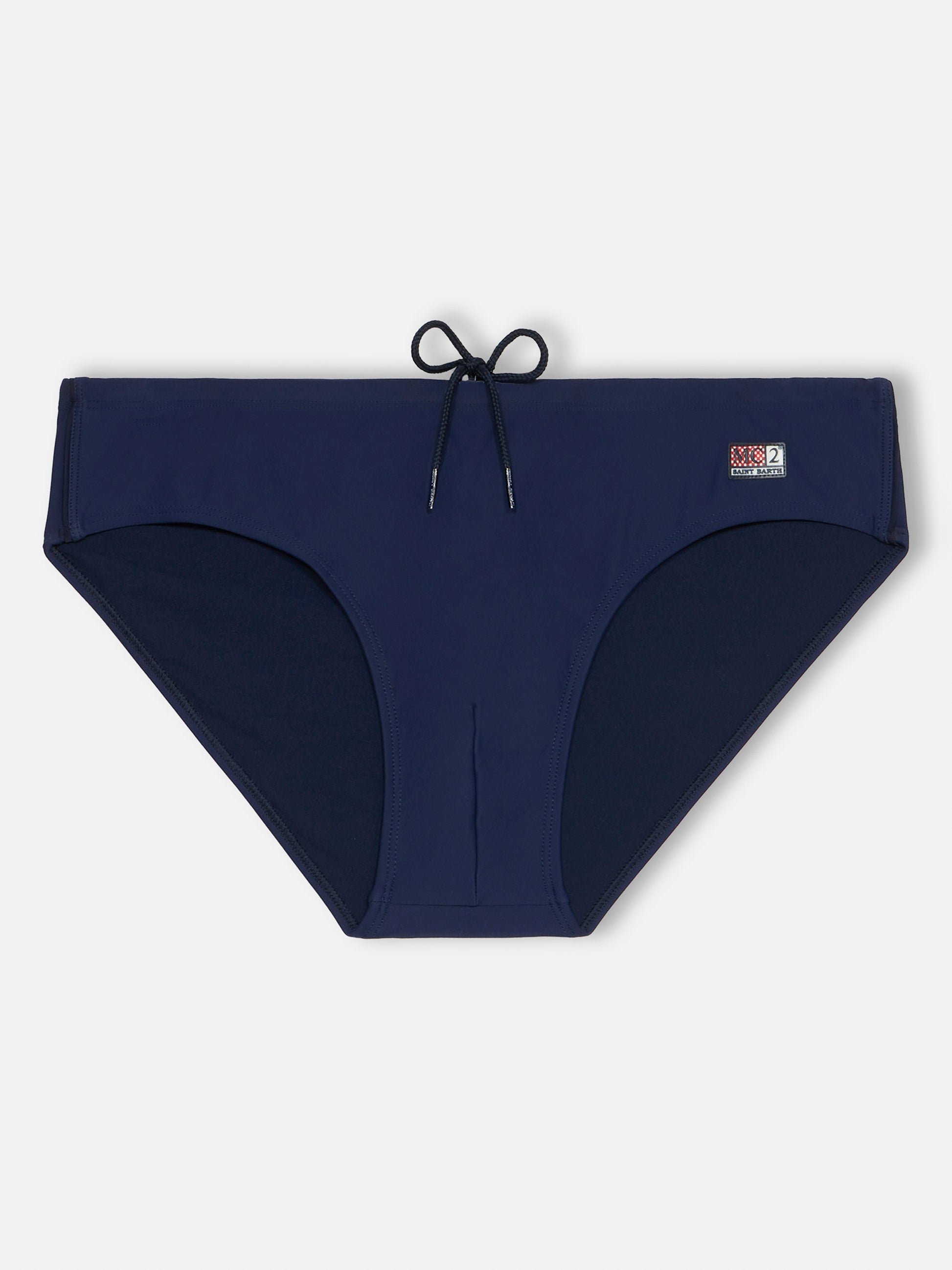 Navy blue swim briefs Cayo - MC2 Saint Barth