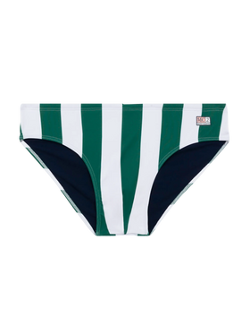 Swim briefs Cayo with striped print - MC2 Saint Barth