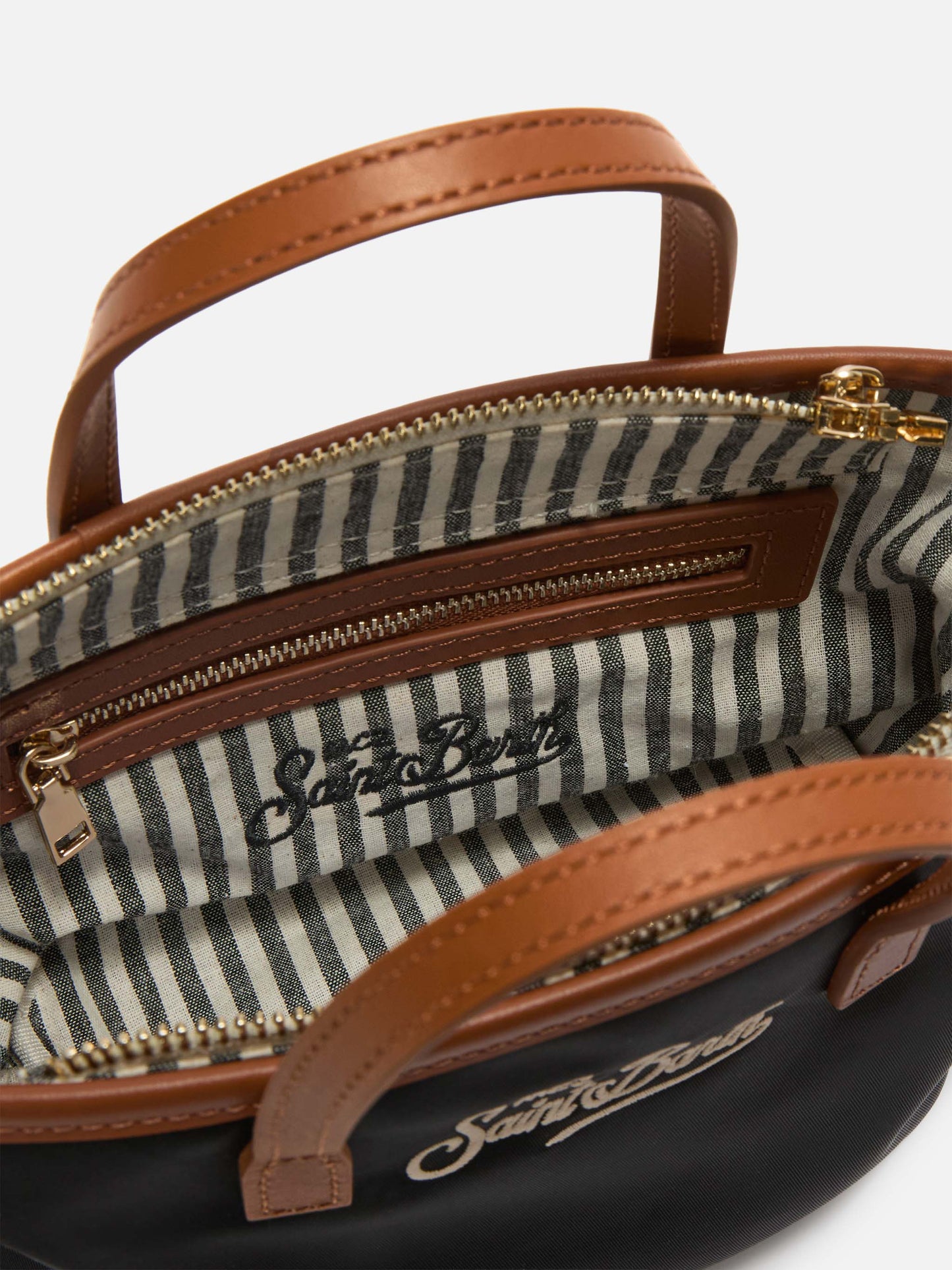 Mini sac City Black en nylon