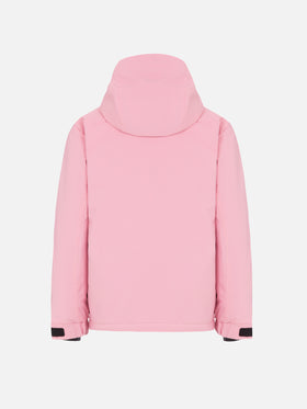 Girl pink ski jacket Chavanette - MC2 Saint Barth