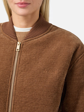 Celia corduroy bomber with teddy lining
