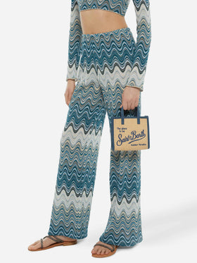 Beige Vivian Mini Straw handbag - MC2 Saint Barth