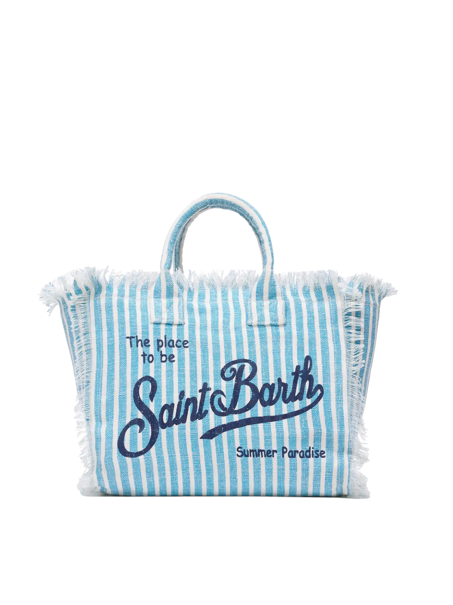 Borsa Colette in 100% LINO con stampa a righe
