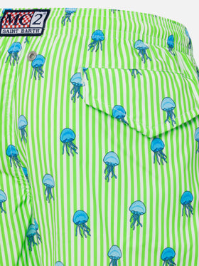 Comfort Light Jr swim shorts with jelly fish print - MC2 Saint Barth