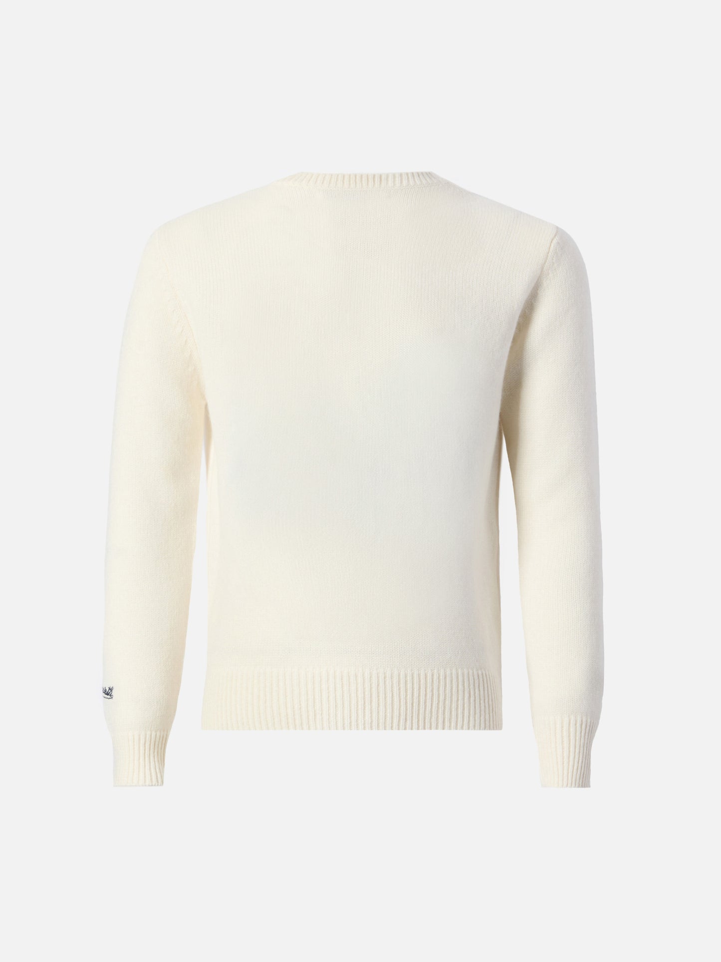 Maglione Douglas  con stampa Cortina road e ricamo Cortina 1983
