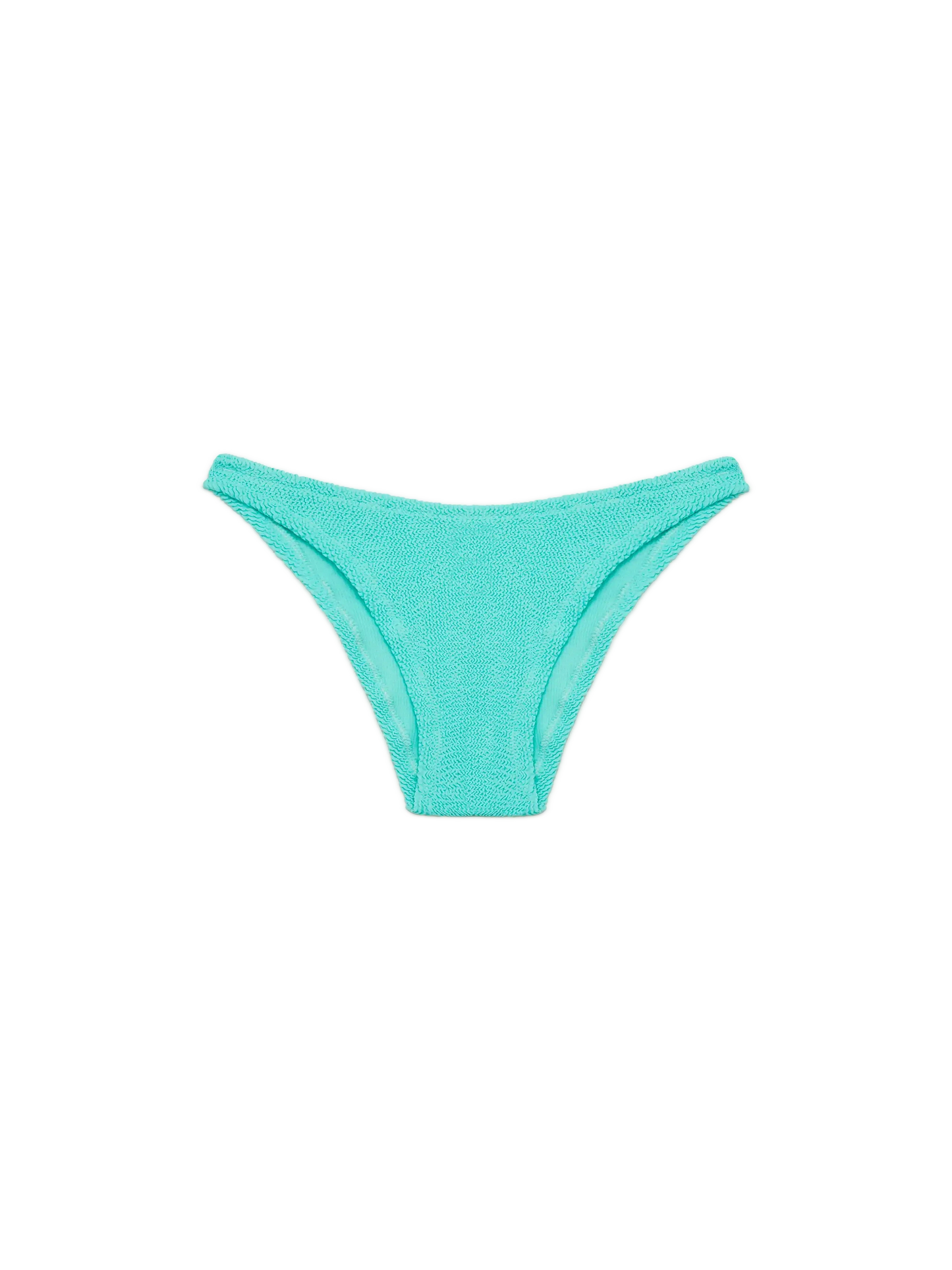 Elise slip mare classico in crinkle verde acqua