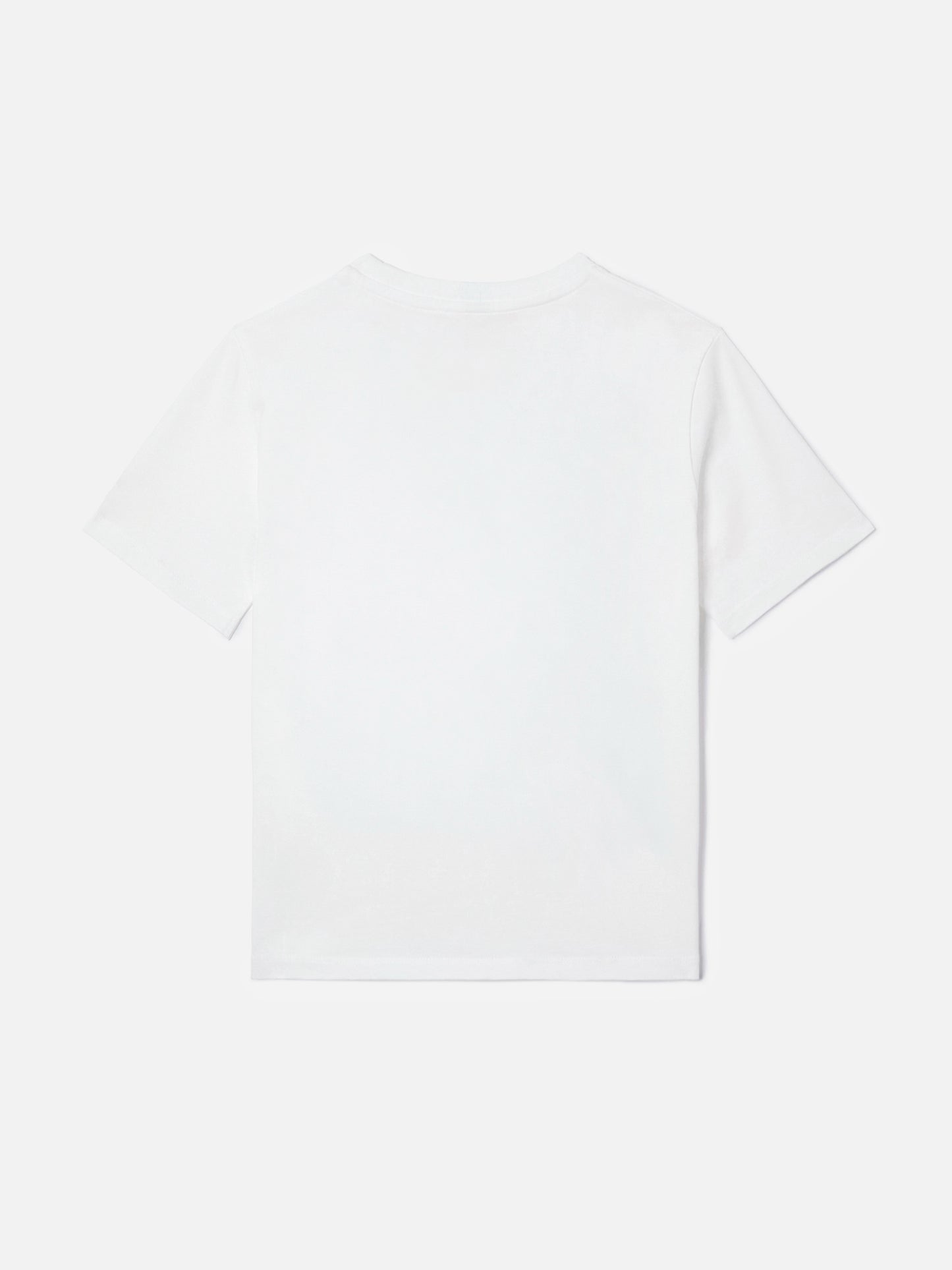 T-shirt Elly en coton blanc avec ornement de strass Saint Barth
