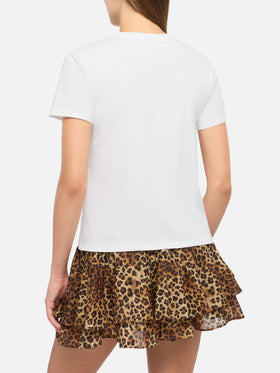 T-shirt Emilie in cotone con ricamo Sesso e Sambarth