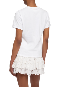 Emilie cotton t-shirt with Après Sun embroidery - MC2 Saint Barth