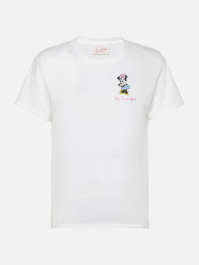 Emilie t-shirt in cotone con ricamo Minnie Yes, I'm perfect | DISNEY© SPECIAL EDITION