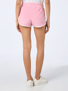 Woman terry cotton pull up shorts Francine - MC2 Saint Barth