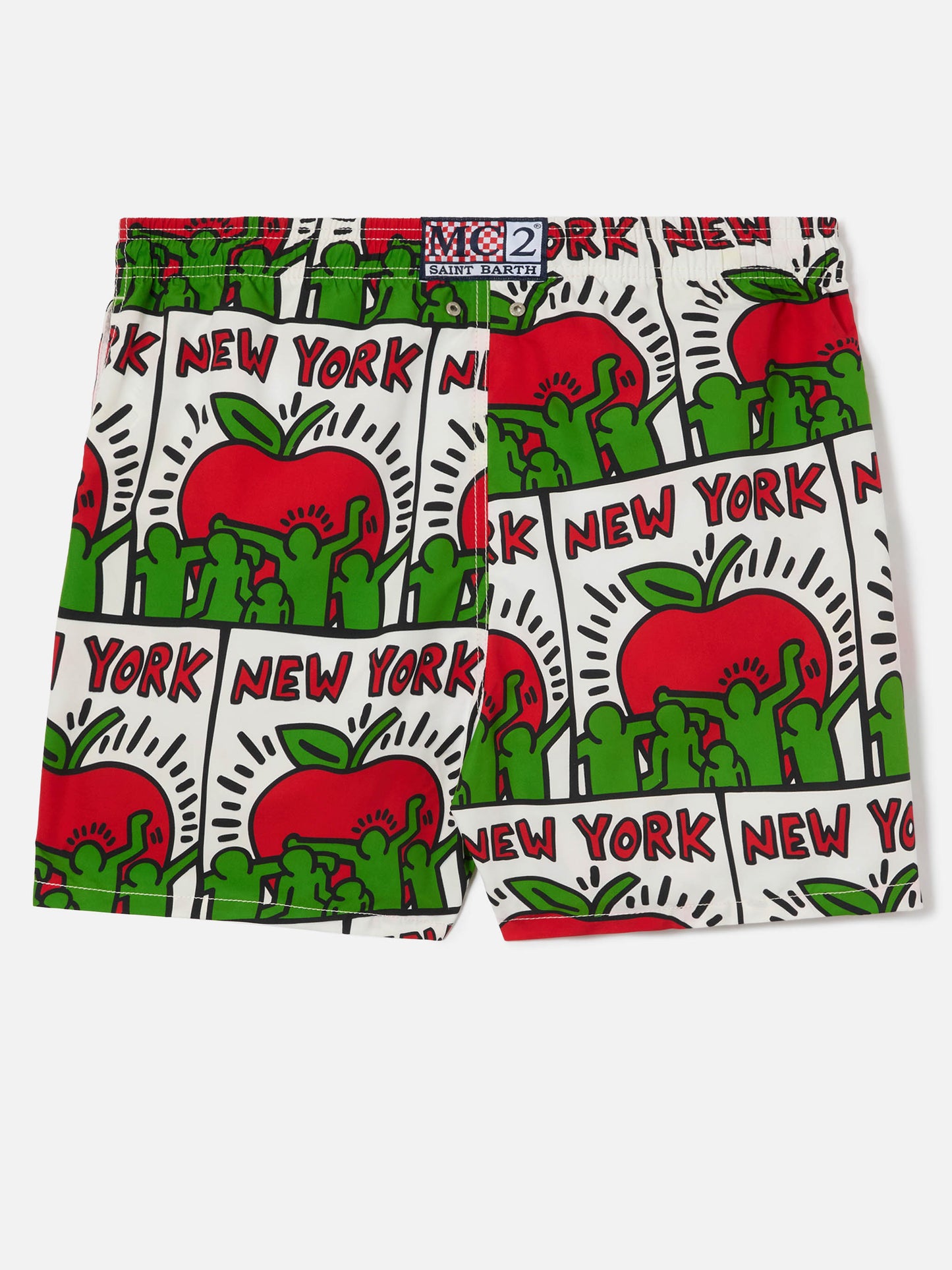 Costume Gustavia con stampa piazzata Keith Haring NY | Special Edition