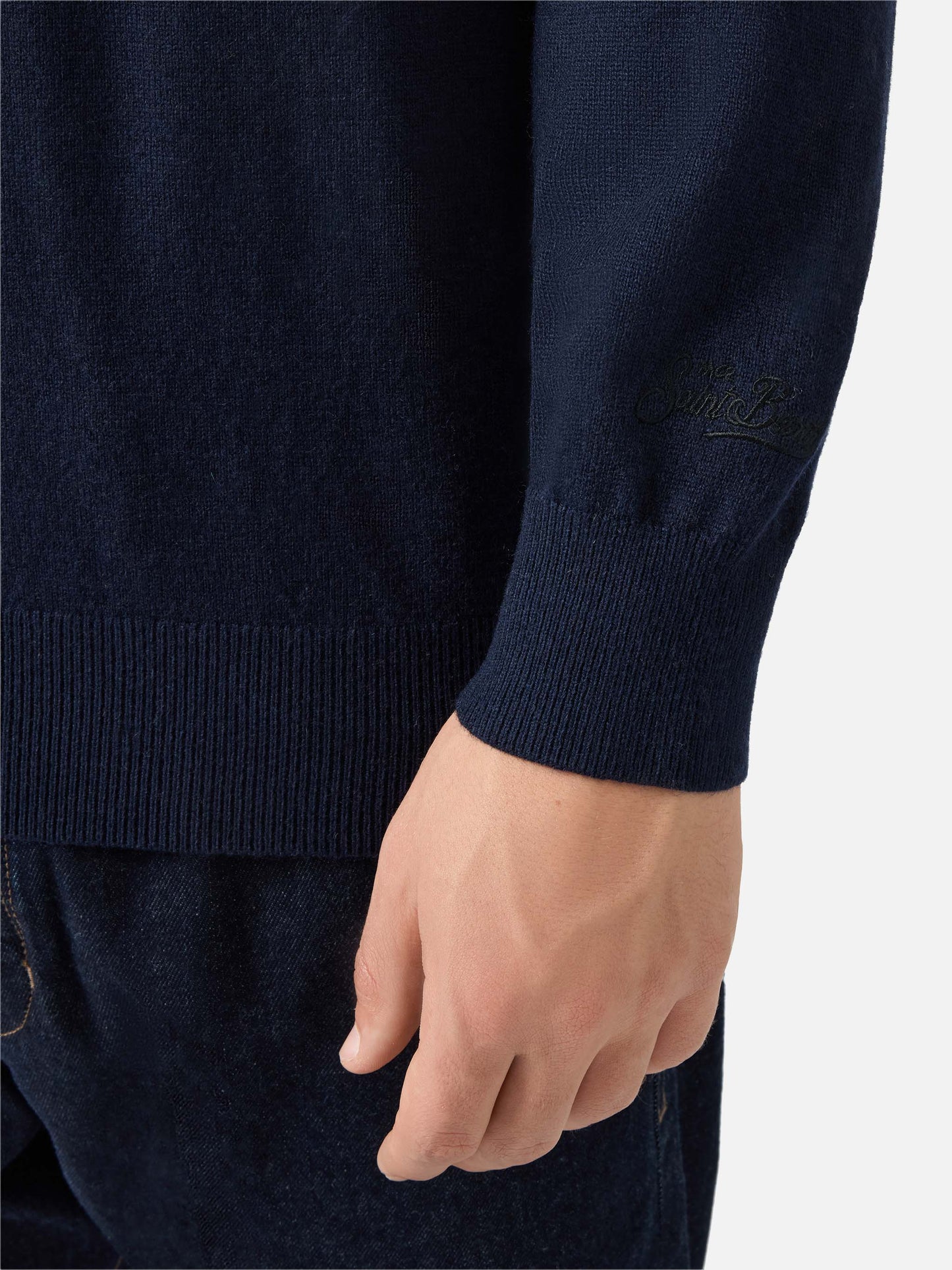 Maglione a girocollo Heron Light con ricamo Starducks