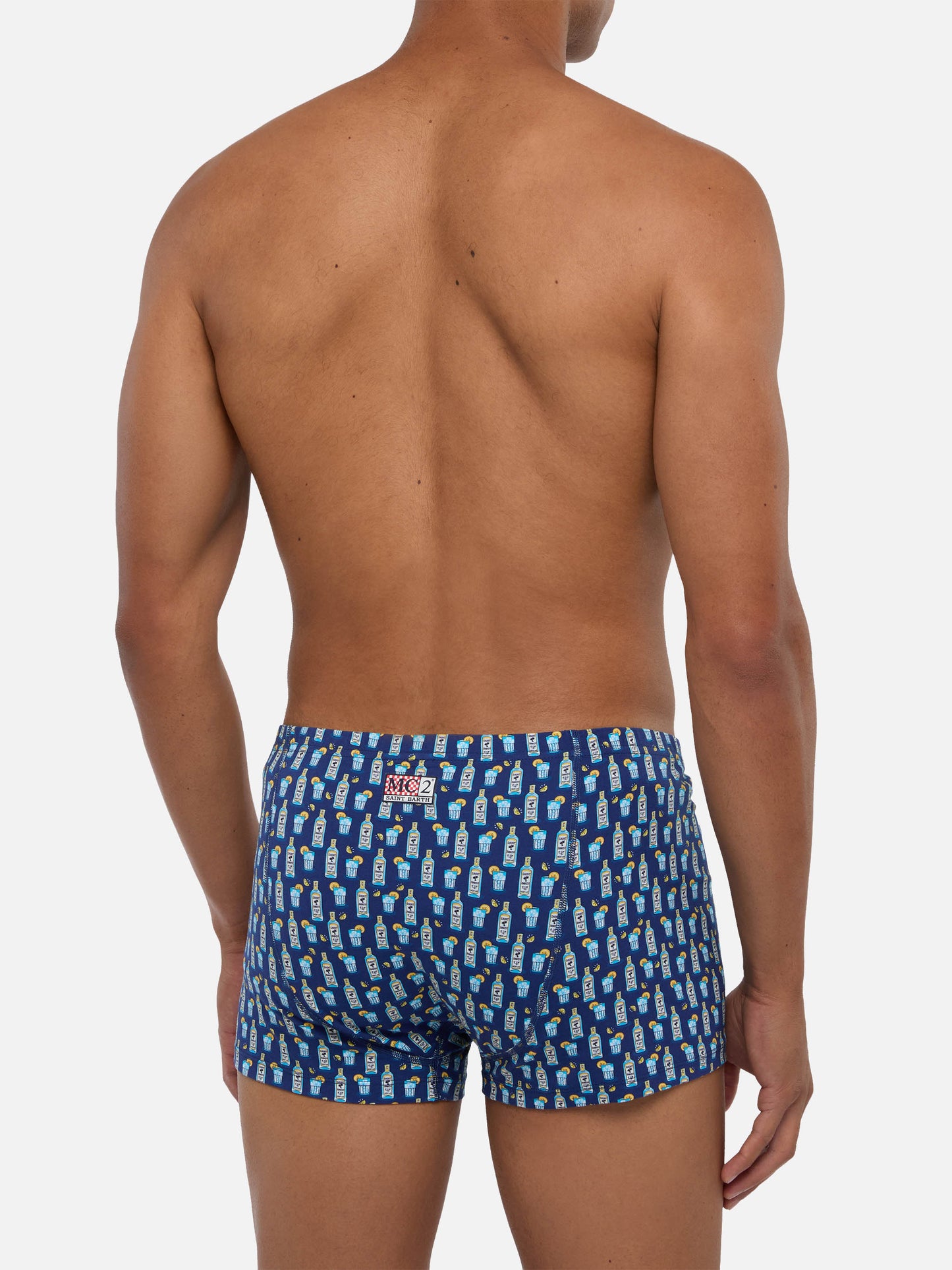 man underwear boxer Gin tonic print