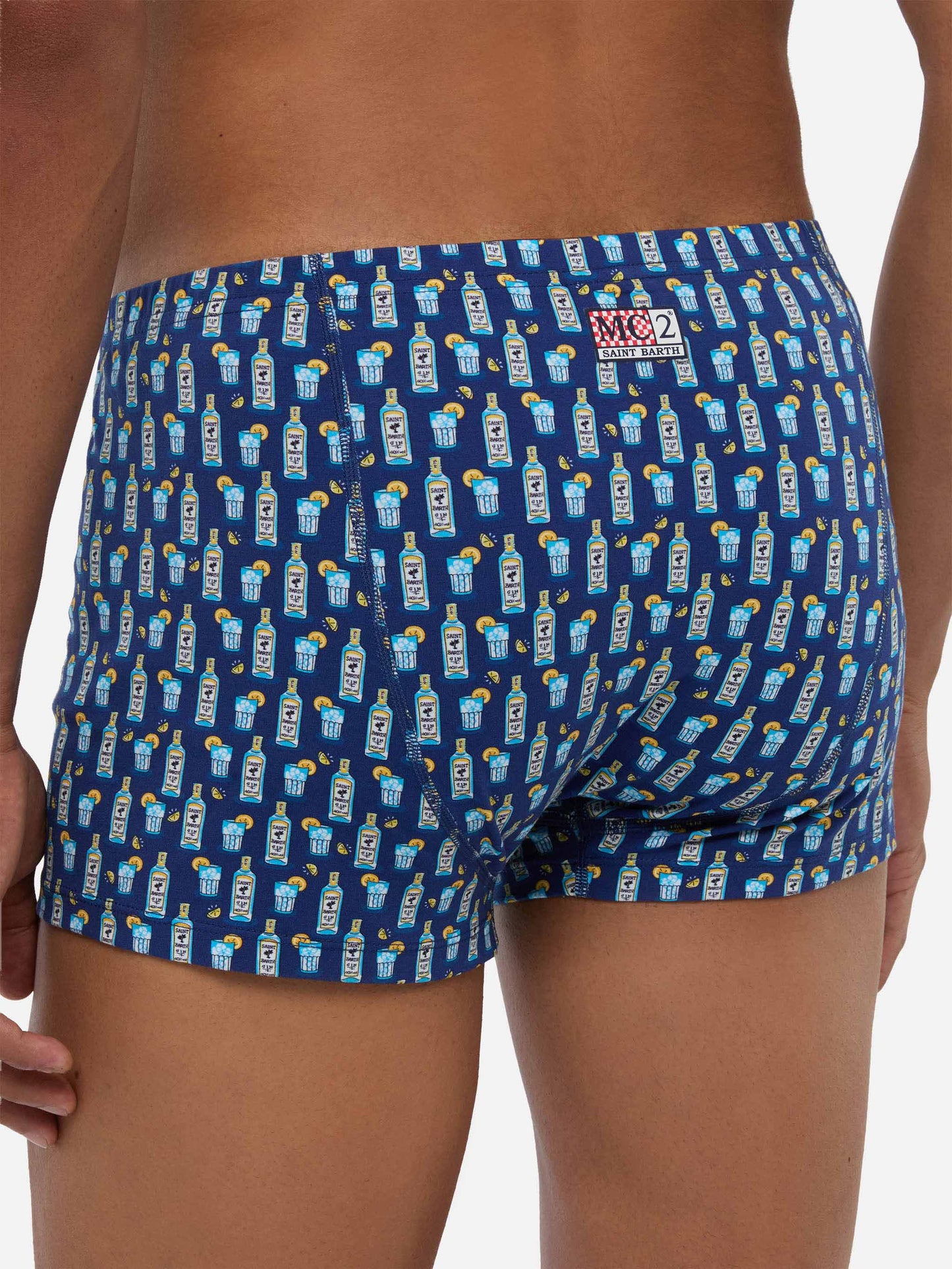 man underwear boxer Gin tonic print