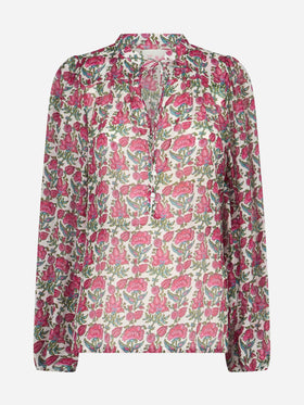 Woman silk voile blouse Harper - MC2 Saint Barth